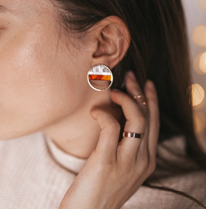 Silver Hoop Earrings